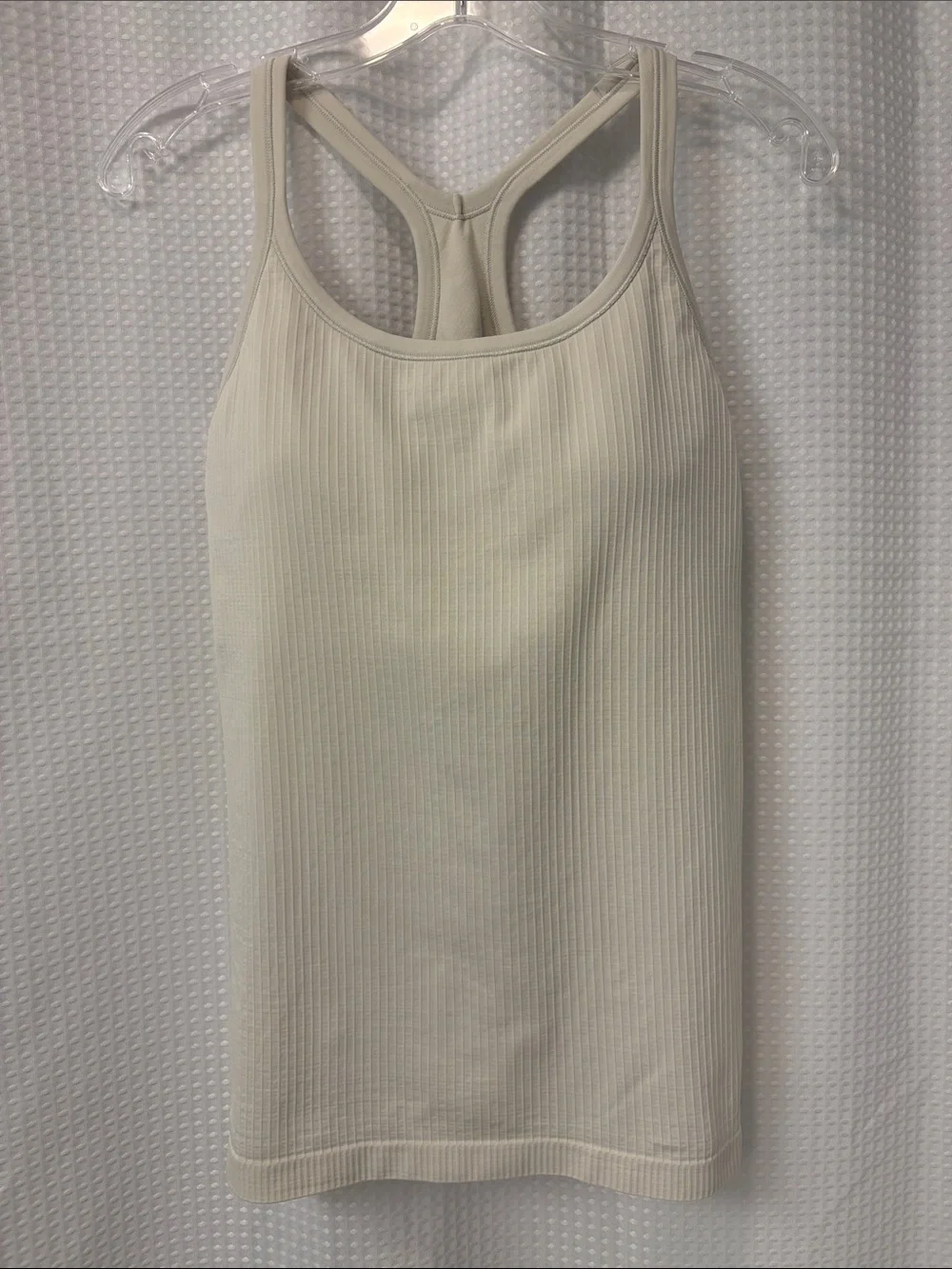 Lululemon Ebb to Street Tank Top ~ 10 ~ Ivory